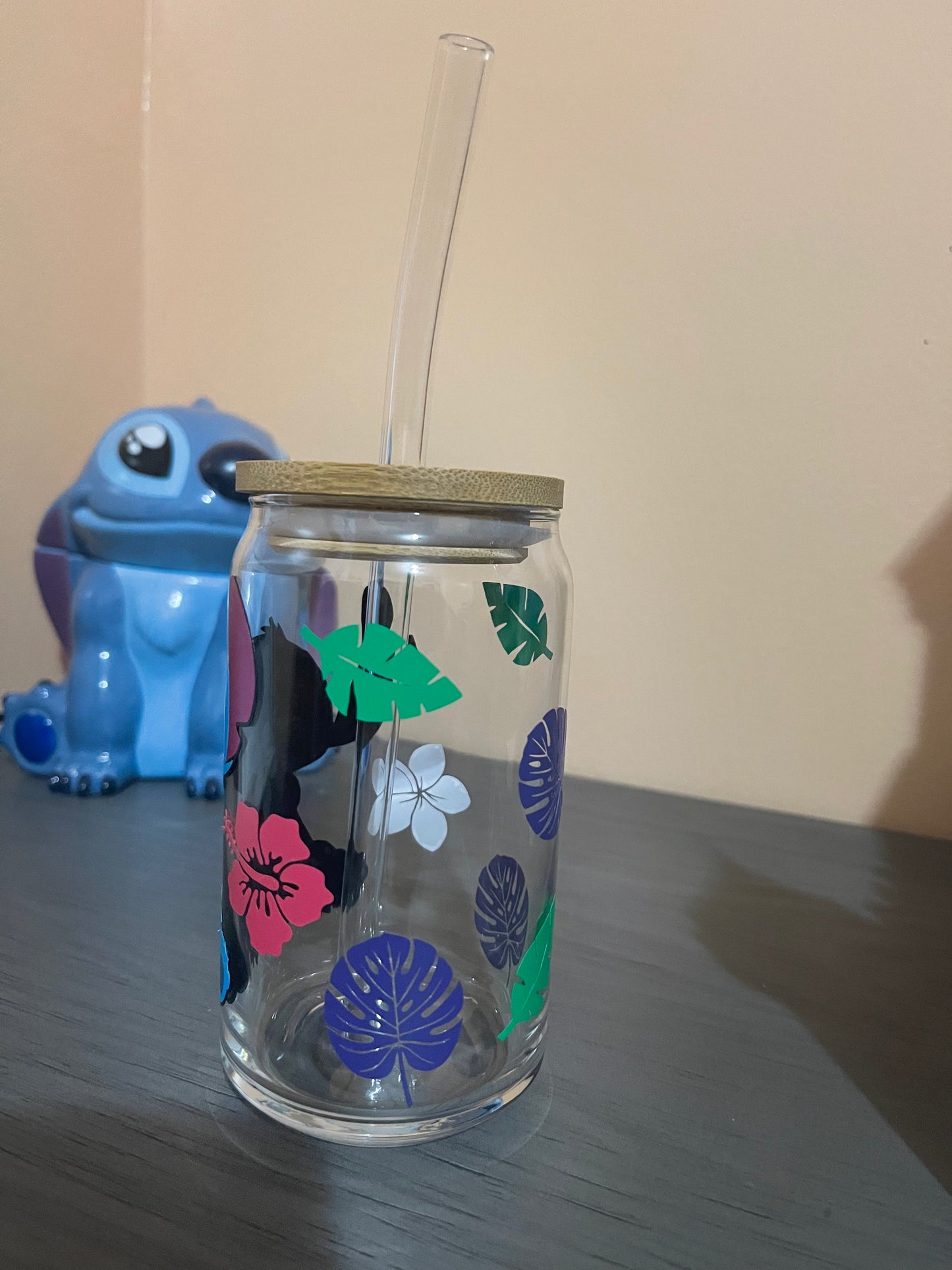 Stitch beer glass