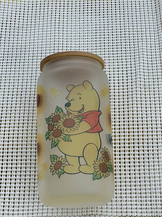 Sunflower Pooh bear