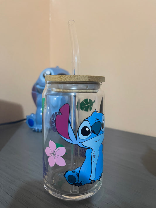 Stitch beer glass